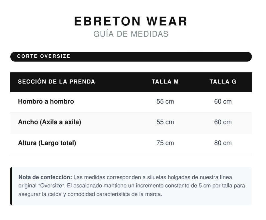 Playera Oversize